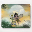 Recherche de abeille mignonne tapis souris Fleur