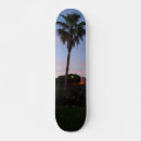 Recherche de palm tree skateboards Coucher de soleil