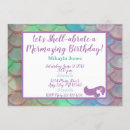 Search for rainbow mermaid invitations Sparkle