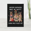Search for police christmas cards German shepherd