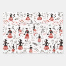 Search for people wrapping paper Red