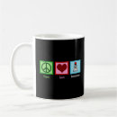 Search for badminton coach mugs Peace love badminton