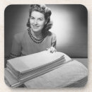 Search for linen coasters Vintage