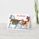 Search for horse and sleigh christmas cards Beautiful