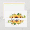 Search for sunflower note cards Yellow
