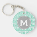 Search for greek key keychains White