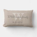 Search for bride and groom pillows Monogrammed