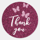 Recherche de beau papillon autocollants Rose