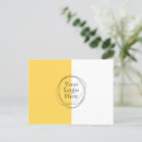Recherche de moutarde cartes postales Minimaliste