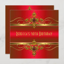 Search for rich birthday invitations Red