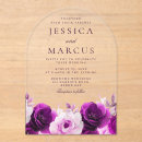 Search for lilac rose wedding invitations Violet