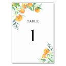 Search for orange watercolor table cards Elegant