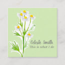 Recherche de couleur naturelle cartes visite Herbes