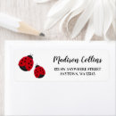 Search for ladybug baby shower return address labels Black