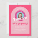 Search for girls 12th birthday invitations For her