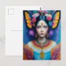 Recherche de petit papillon cartes postales Rose