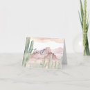 Search for desert cactus cards Watercolor