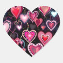 Search for dark background stickers Pink