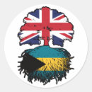 Recherche de drapeau des bahamas autocollants Bahaméen