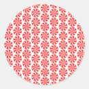 Search for peppermint candy stickers Red