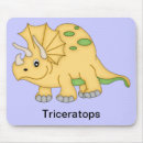 Recherche de triceratops tapis souris Préhistorique