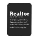 Search for realtor magnets Black and white