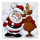 Search for rudolph the red nosed reindeer posters Santa