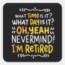 Search for pension stickers Retired