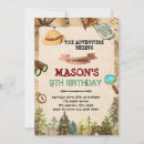 Recherche de camping anniversaire invitations De enfant