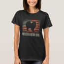 Search for pomeranian womens tshirts Patriotic