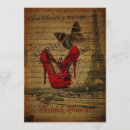 Search for red stiletto invitations Girls night out