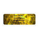 Search for fractal return address labels Black