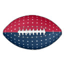 Search for red white and blue footballs Patriotic