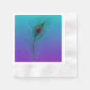 Recherche de plumes paon serviettes Violet
