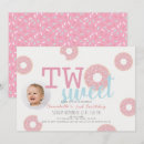 Search for sprinkles second birthday invitations Girl