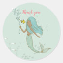 Search for black mermaid stickers Under the sea
