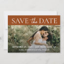 Search for rust save the date postcards Engagement photo