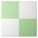 Search for green white pattern tiles Chequerboard