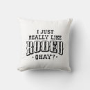 Search for rodeo pillows Cowboy