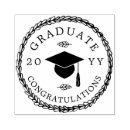 Search for congratulation rubber stamps Graduation