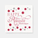 Recherche de rouge argent serviettes Scintille