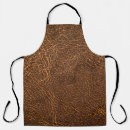 Search for brown leather aprons Vintage