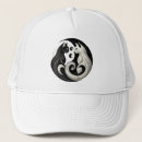 Recherche de de yang de yin casquettes Noir et blanc