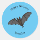 Search for nocturnal animals stickers Bat