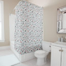 Search for coral shower curtains Dots