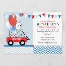 Search for red wagon invitations Blue