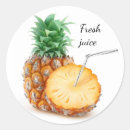 Search for fresh pineapple stickers Tropical