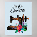 Search for vintage sewing posters Floral
