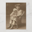 Recherche de poupées antiques cartes postales Enfant