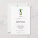 Search for tropical engagement party invitations Watercolor